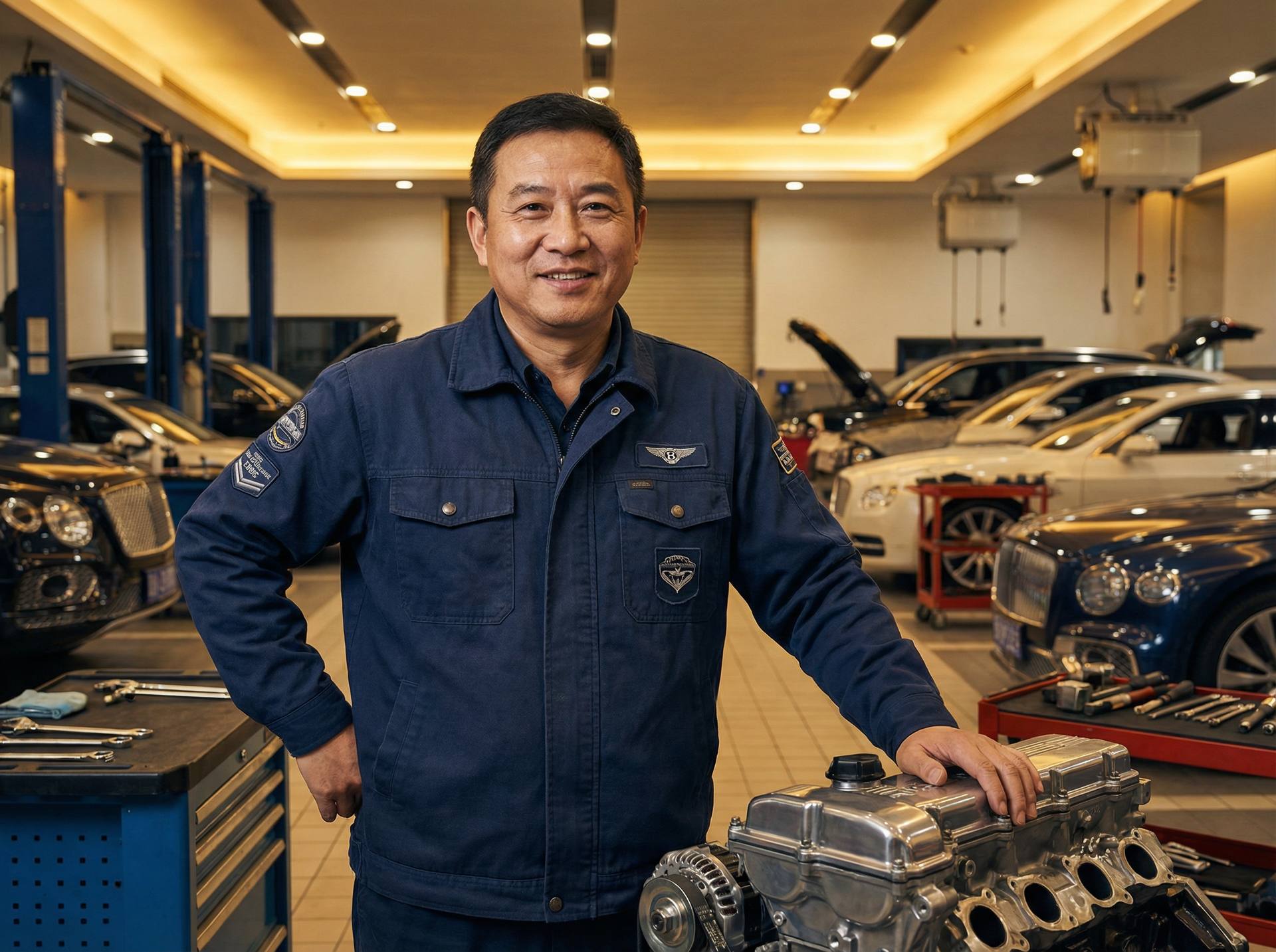 蜜桃传媒修车改装专家陈志远